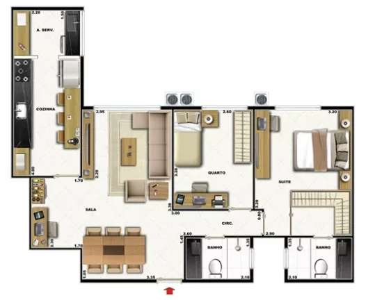 Imagem APARTAMENTO RESIDENCIAL em Rio de Janeiro - RJ, Vila Isabel