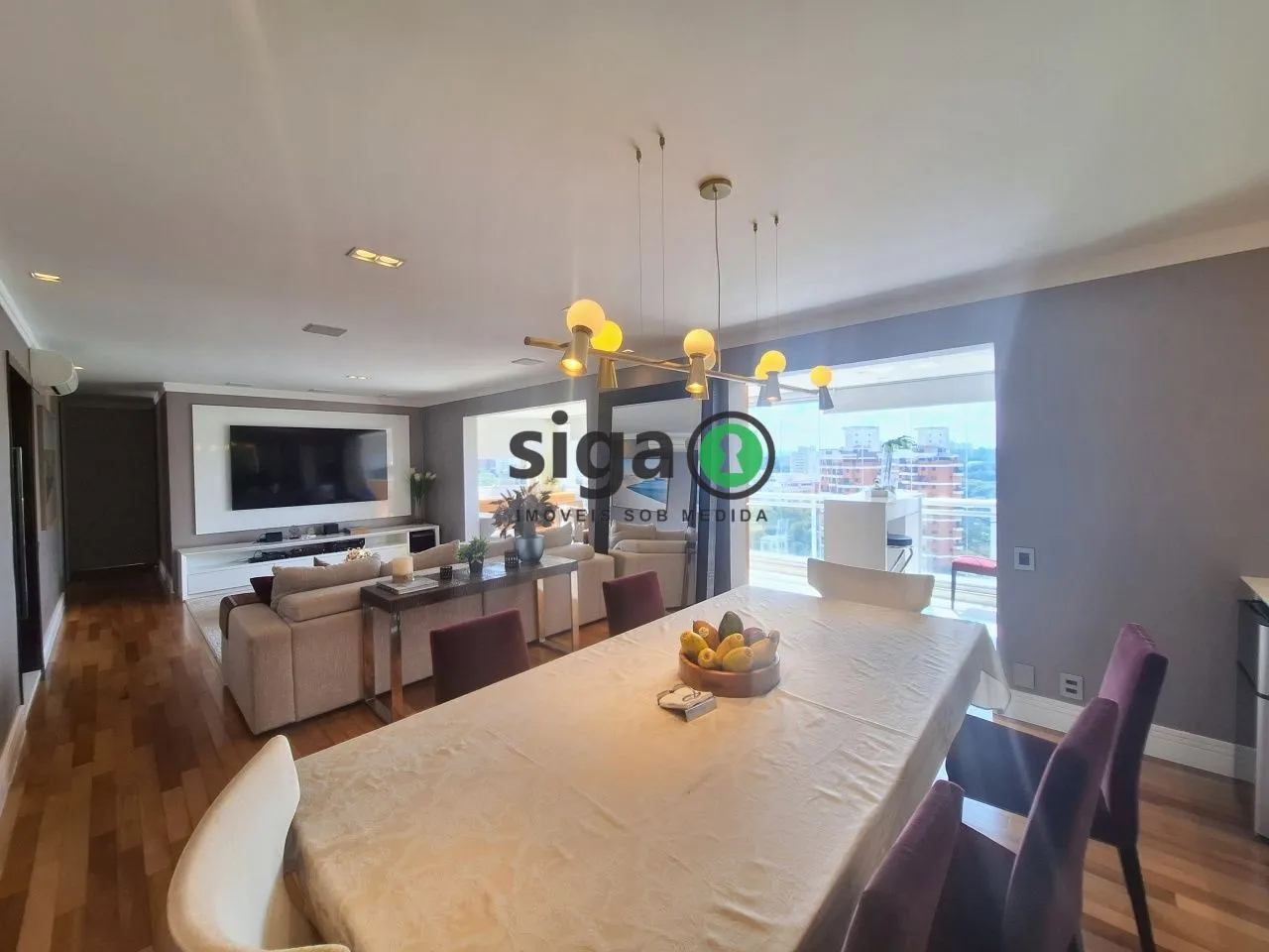 Imagem Apartamento à venda de 171 m² com 3 suítes, 3 vagas e lazer completo no Cristais da Terra