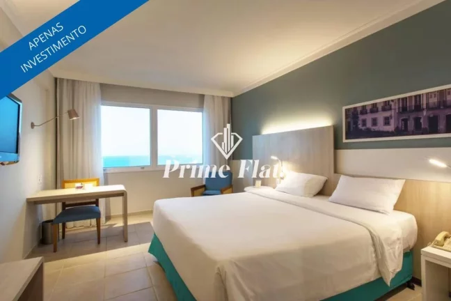 Foto do imóvel Flat disponível para venda no Mercure Salvador Rio Vermelho Hotel, com 25m², 1 dormitório e 1 vaga em Rua da Fonte do Boi