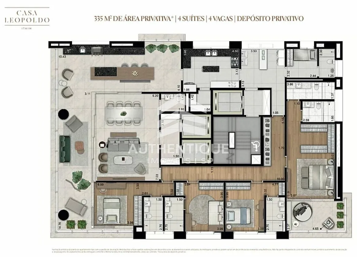 Imagem CASA LEOPOLDO ITAIM BIBI - Apartamento à venda em São Paulo/SP