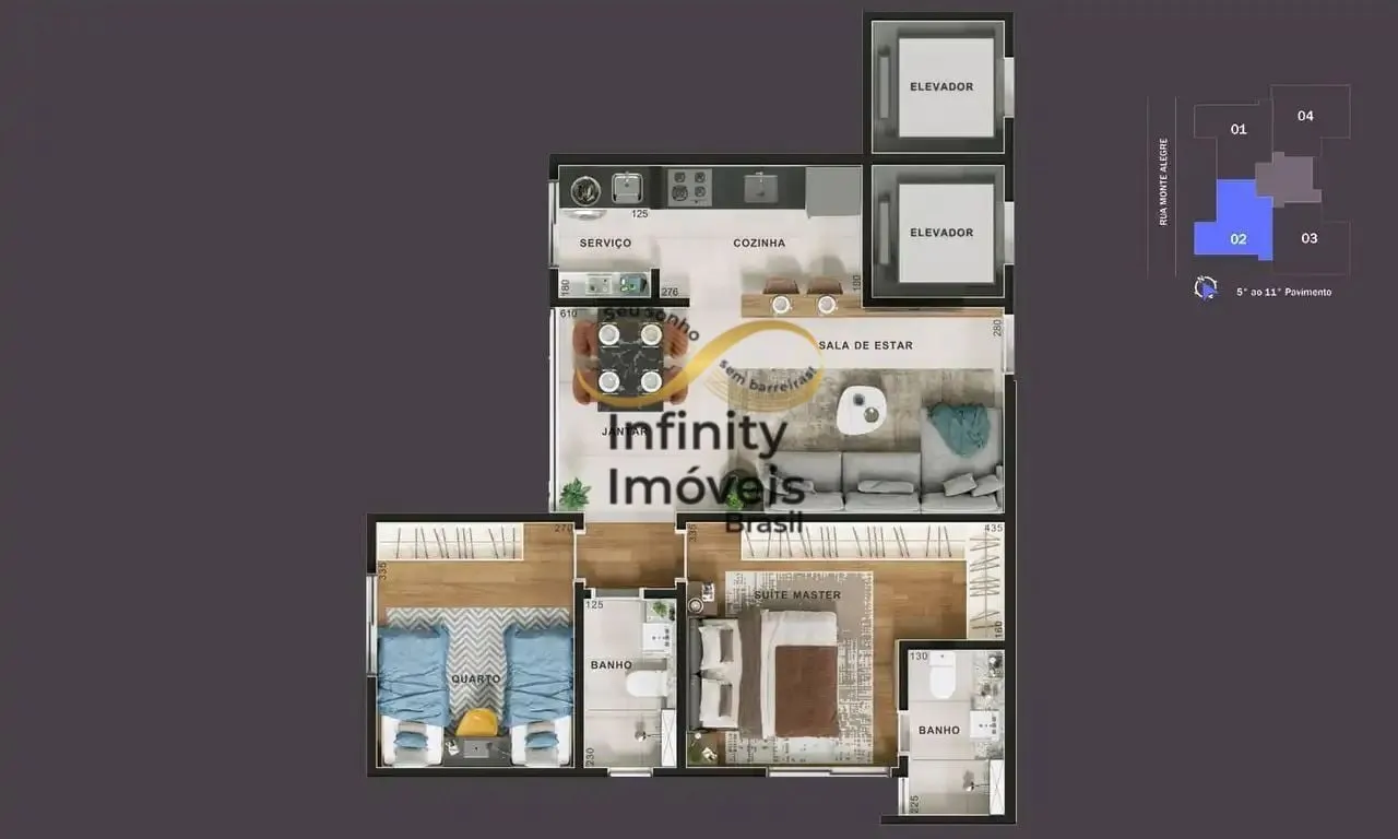 Imagem Up Contorno - Serraa - Apartamento à venda no bairro São Lucas - Belo Horizonte/MG