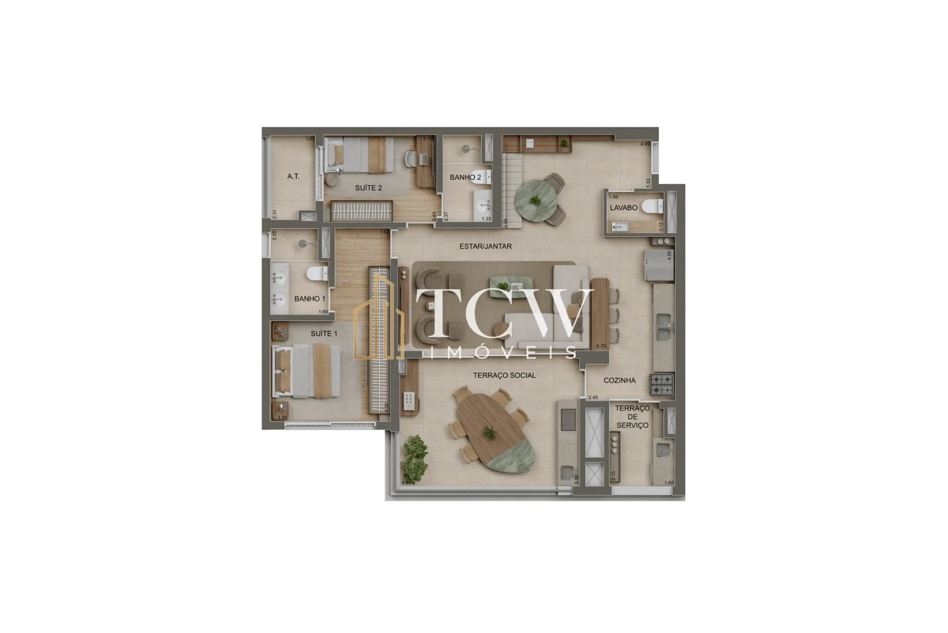Imagem Lançamento Alto Padrão | 106 a 243 m² | Anália Franco, São Paulo/SP