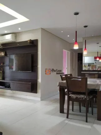 Imagem Apartamento com 3 dormitórios à venda, 93 m² por R$ 850.000 - Encruzilhada - Santos/SP