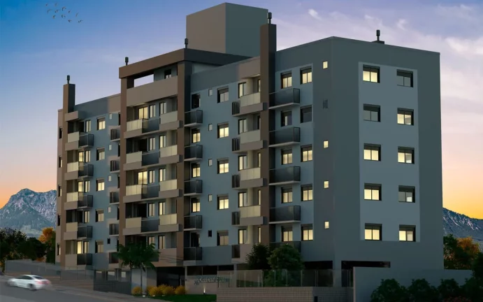 Foto do imóvel Apartamento à venda em Florianópolis, Carvoeira, com 3 quartos, 76,1m2 em das Cerejeiras