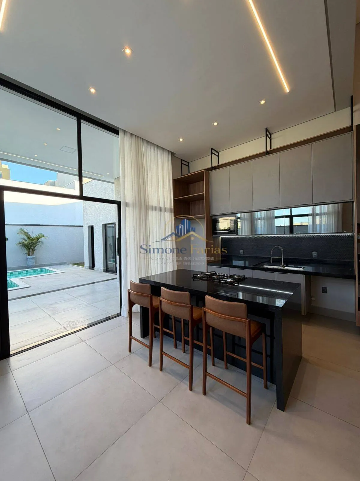 Imagem Casa térrea nova à venda no condomínio Alphaville Nova Esplanada 4