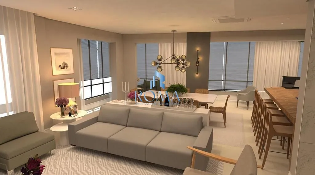 Imagem Apartamento Alto Padrão com 227m², 3 Suítes e Vista Panorâmica em Santa Maria