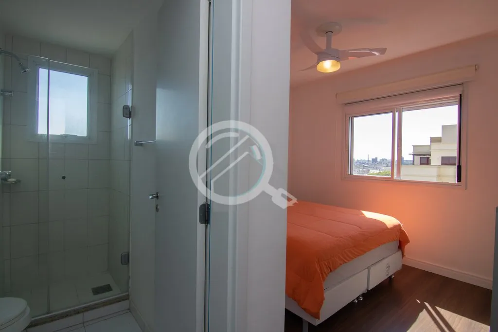 Imagem Excelente apartamento 3 dormitórios com suíte, cozinha americana com área de serviço e churrasqu...