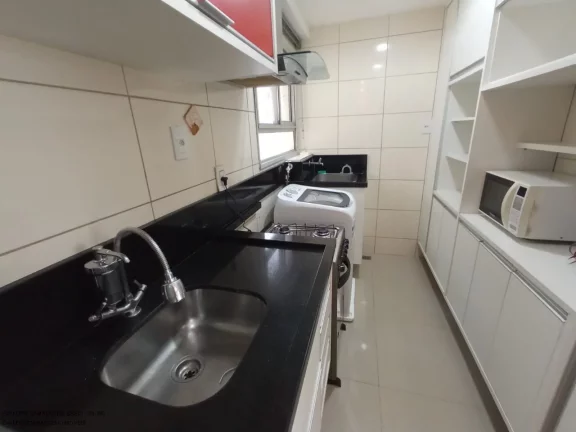 Imagem Apartamento para locação em Lauro de Freitas-BA, Buraquinho: 2 quartos, 1 suite, 2 salas, 1 banheiro, 1 vaga, 63m².