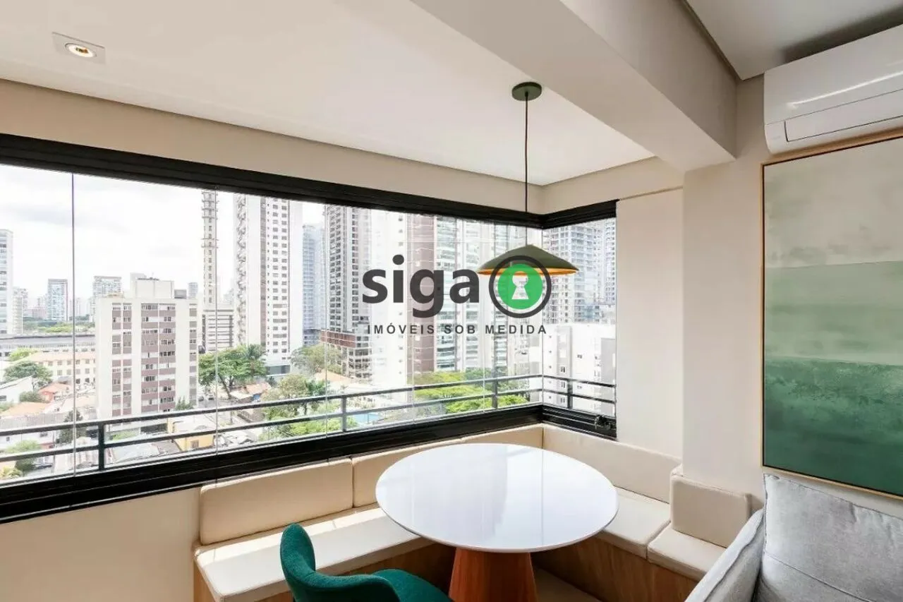 Imagem Apartamento mobiliado á venda no Brooklin, São Paulo.