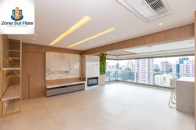 Imagem Apartamento à Venda Em Mirandópolis Com 3 Suíte, 3 Vagas e Varanda Gourmet - Alto Padrão - Ed. Apogee