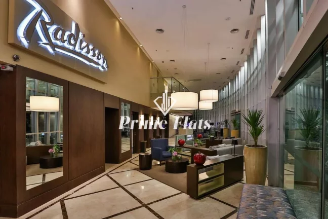 Imagem Flat disponível para venda no Radisson Vila Olímpia, com 31m², 1 dormitório e 1 vaga