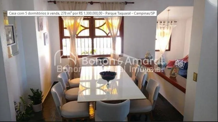 Imagem Sobrado de 5 quartos para locação, Parque Taquaral - Campinas/SP