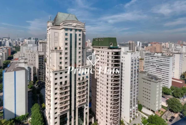 Imagem Flat disponível para venda no TRYP Higienópolis Hotel, com 32m², 1 dormitório e 1 vaga de garagem