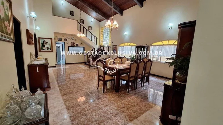 Imagem CASA 5000m² 4 SUÍTES C/ HIDRO PISCINA LAGO LAZER COMPLETO CONDOMÍNIO FECHAD