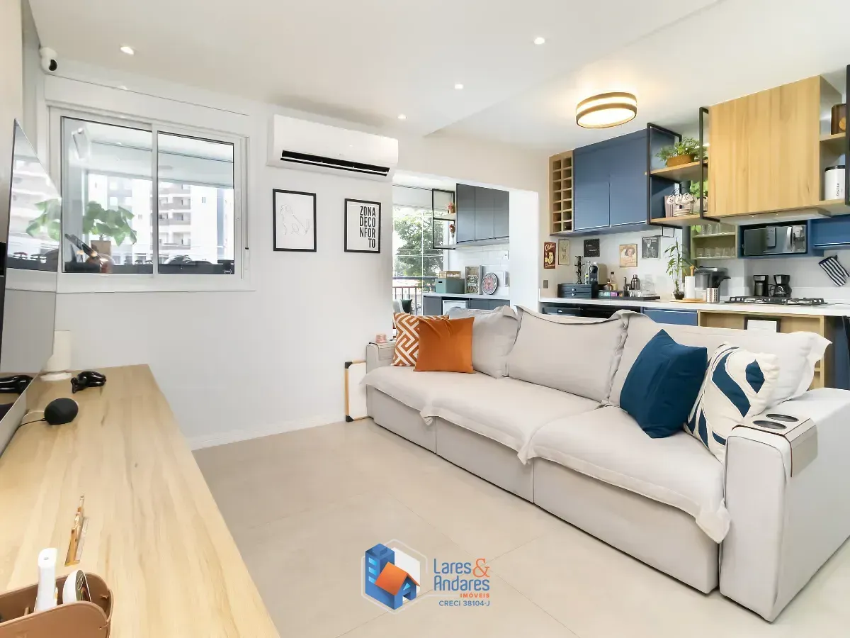 Imagem Apartamento para venda em Santo Amaro com 2 quartos, sendo 1 suíte, 85m²