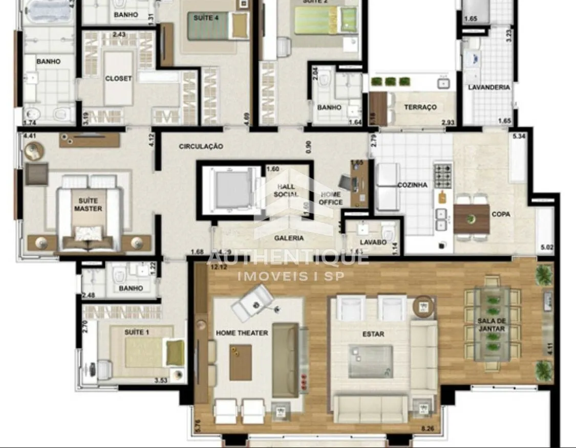 Imagem Verdi Alto de Pinheiros - Apartamento à venda no bairro Alto de Pinheiros - São Paulo/SP, Zona Oeste