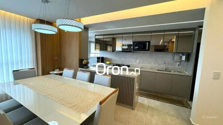 Imagem Apartamento com 3 dormitórios à venda, 114 m² por R$ 1.250.000,00 - Setor Marista - Goiânia/GO
