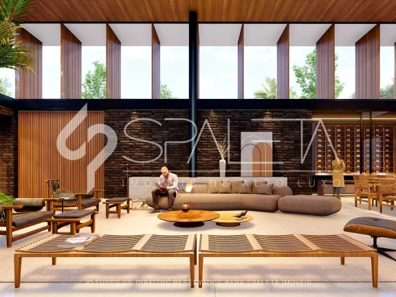Imagem Excelente terreno com projeto por Padovani Arquitetos à venda na Quinta da Baroneza