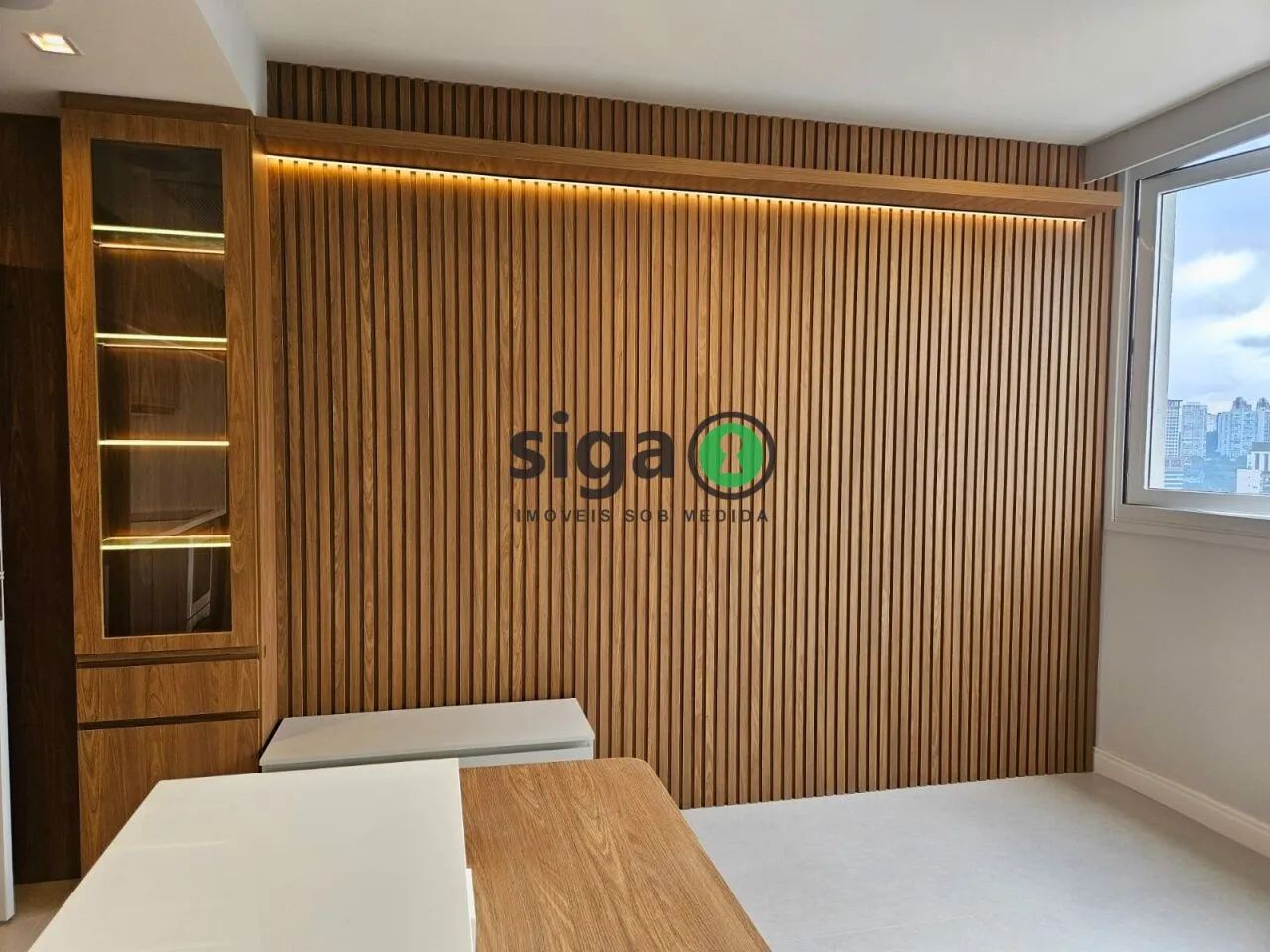 Foto do imóvel Apartamento 48m² para locação, mobiliado, 2 quartos, localizado na Chácara Santo Antônio, São Paulo.