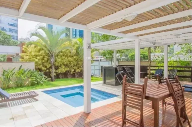 Imagem Apartamento de Luxo para Locação no Brooklin, São Paulo-SP: 2 Quartos, 2 Suítes, 3 Banheiros, 2 Vagas de Garagem, 95m² de Área.