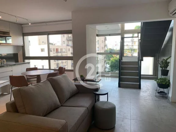 Foto do imóvel Cobertura com 1 dormitório, 85 m² - venda por R$ 2.050.000,00 ou aluguel por R$ 15.500,00/mês - Jardim Paulista - São Paulo/SP