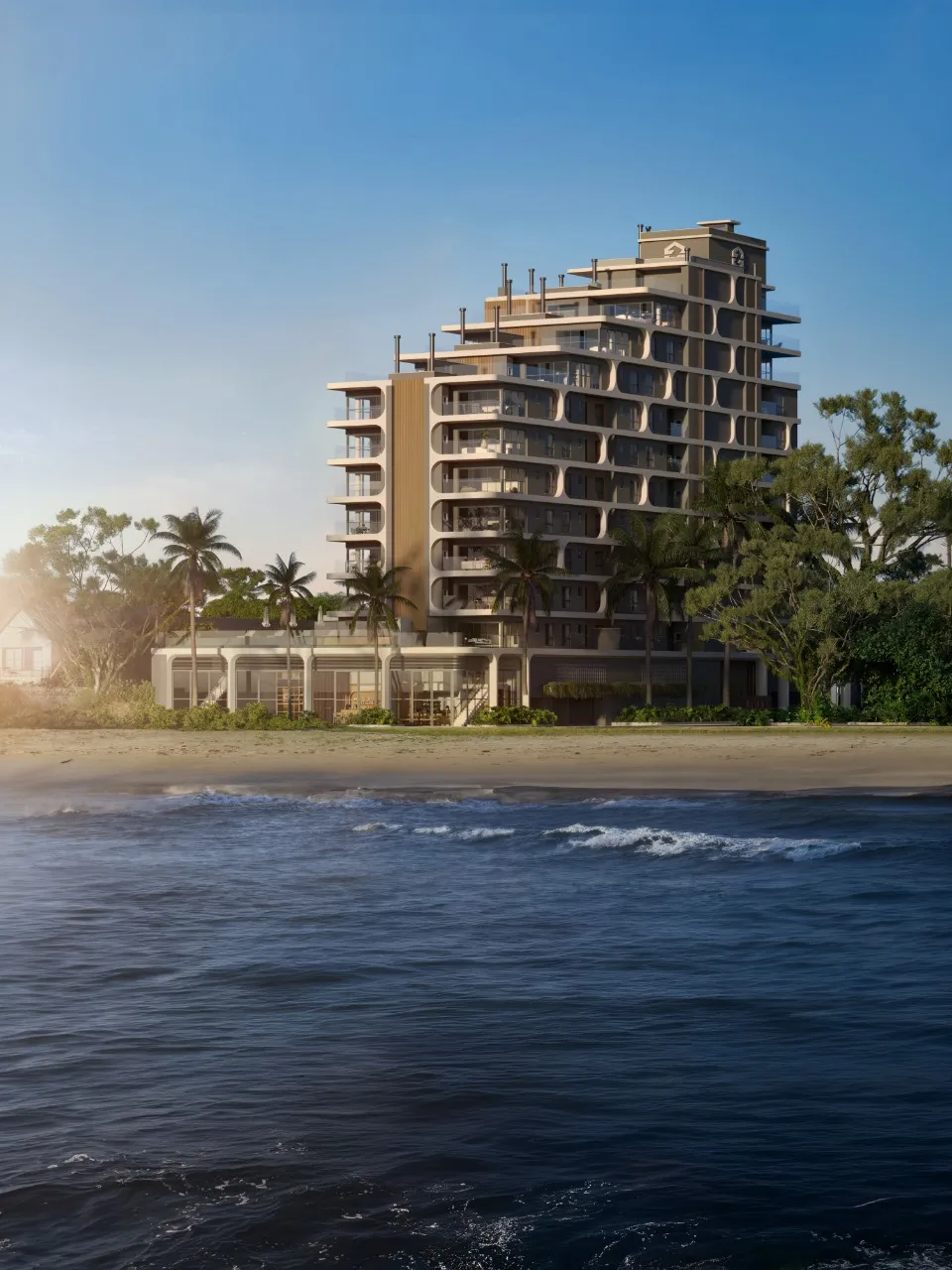 Imagem O BYOMA Residencial e Comercial está localizado de frente para o mar, no nobre Balneário Rainha do...