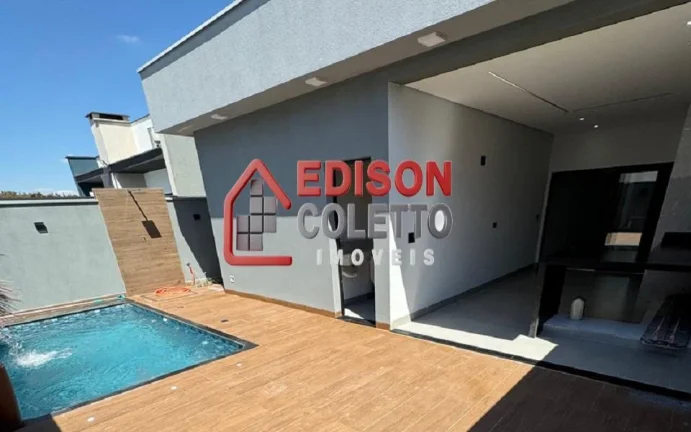 Imagem "Pronto para Morar" Casa recem construída a venda, Residencial Agápe, 3 Quartos, Piracicaba!!