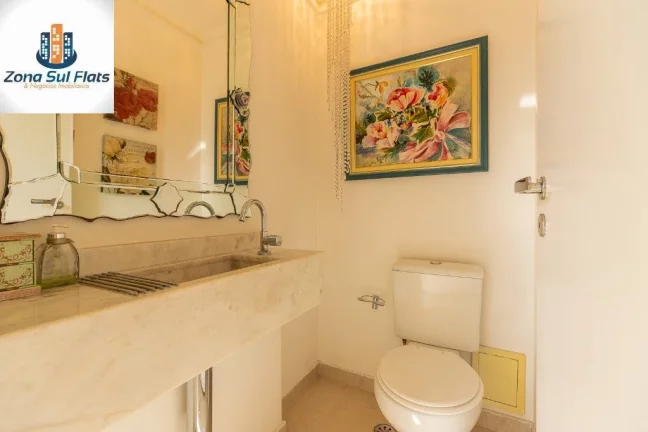 Imagem Apartamento Alto Padrão à Venda No Campo Belo Com 3 Suítes e 3 Vagas - Varanda Gourmet