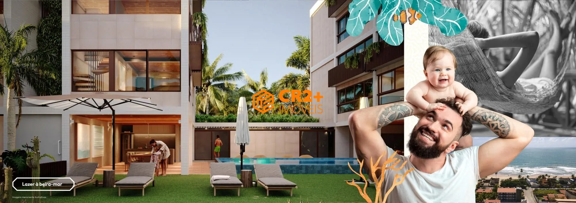 Imagem Vendoa apartameto duplex Pé na areia em Porto de Galinhas.