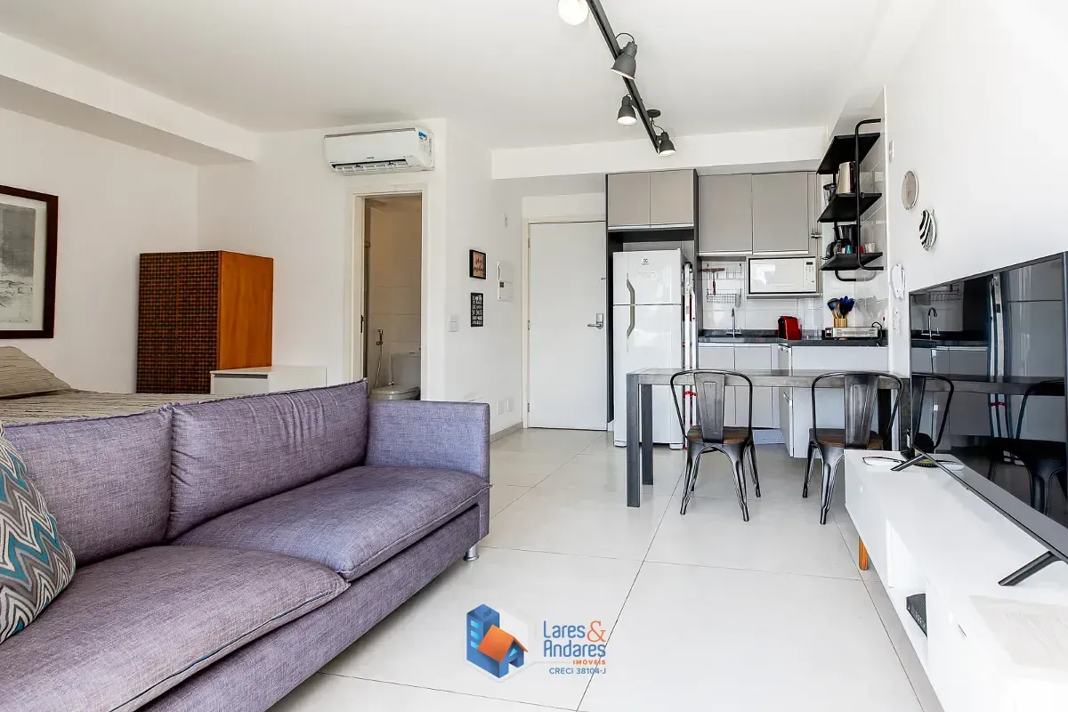 Imagem Studio para venda em Chácara Santo Antônio com 1 quarto, 33m²