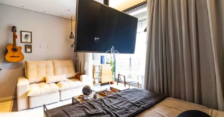 Imagem Flat disponível para venda no VHouse por JFL Living, com 36m², 1 dormitório e 1 vaga
