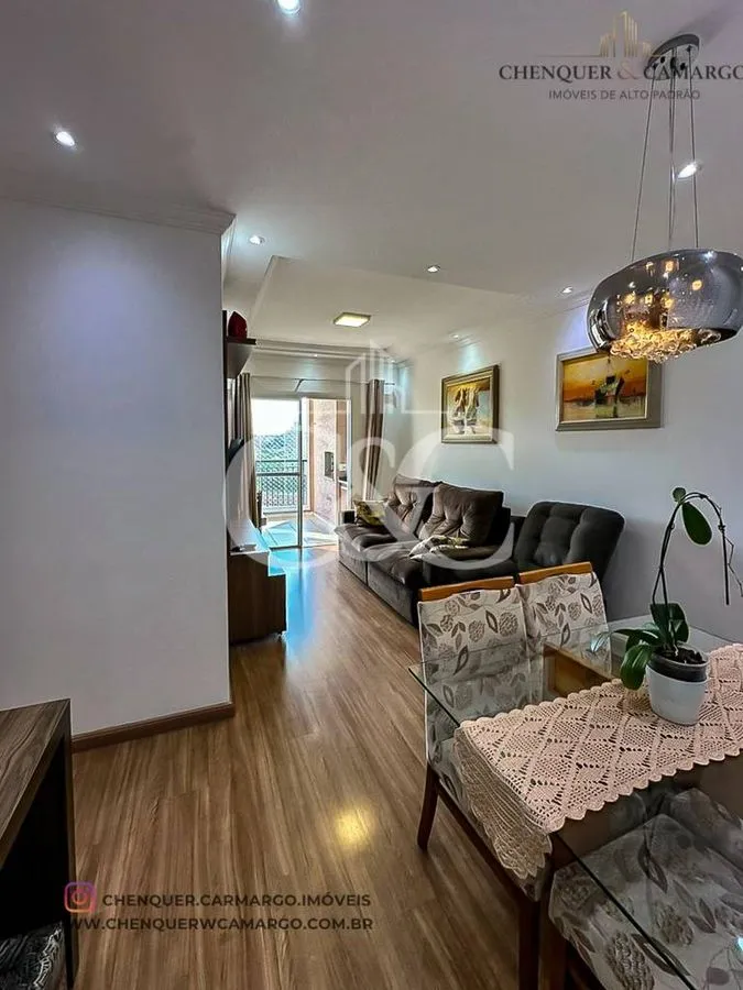 Imagem Apartamento à venda no Flex Jundiaí, 66m², varanda fechada e vista Serra do Japi