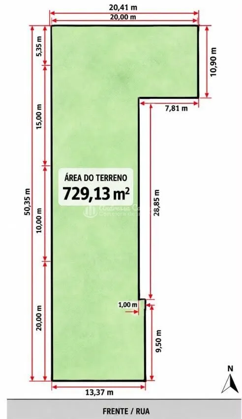 Imagem Terreno comercial à venda Centro Mirassol - 730 m² - R$ 730.000