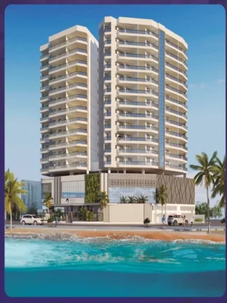Lançamento Apartamento com 3 quartos e 1 suíte na praia com venda facilitada