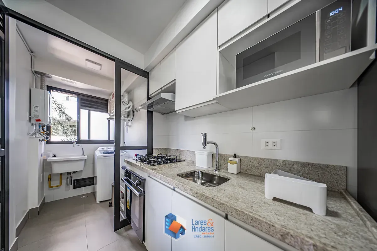 Imagem Apartamento para venda em Indianópolis com 2 quartos, sendo 1 suíte, 38m²
