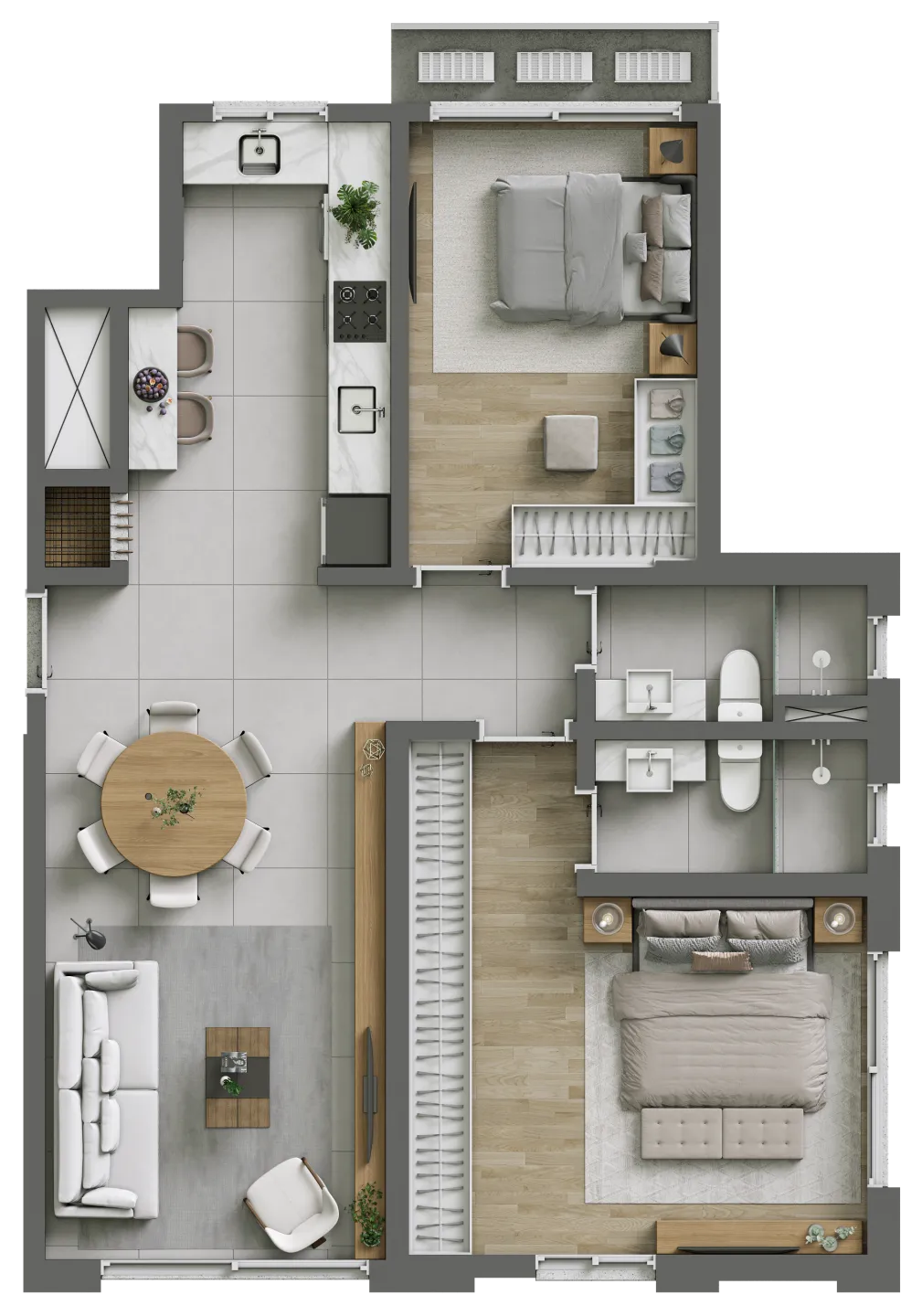 Imagem Apartamento à venda em Torres, Centro, com 3 quartos, 102.35m2