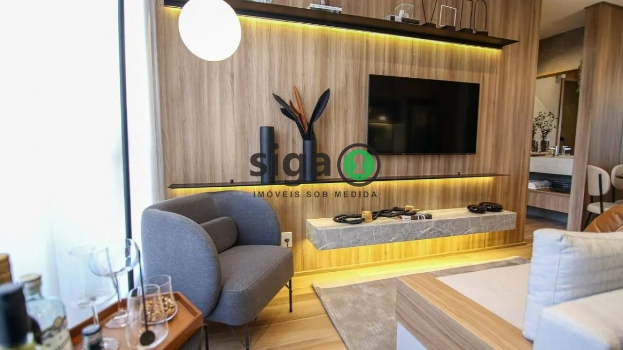 Imagem Blue Home Resort,apartamento de 38m² com lazer completo e sofisticação