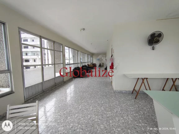 Imagem Apartamento com 2 dormitórios e varanda de frente á venda R$ 746.000,00 no bairro Aparecida em Santos -SP.