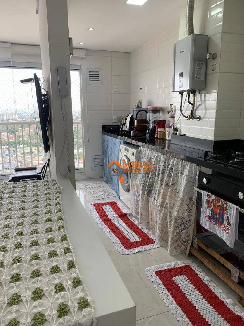 Imagem Apartamento com 3 dormitórios à venda, 75 m² por R$ 732.000,00 - Ponte Grande - Guarulhos/SP