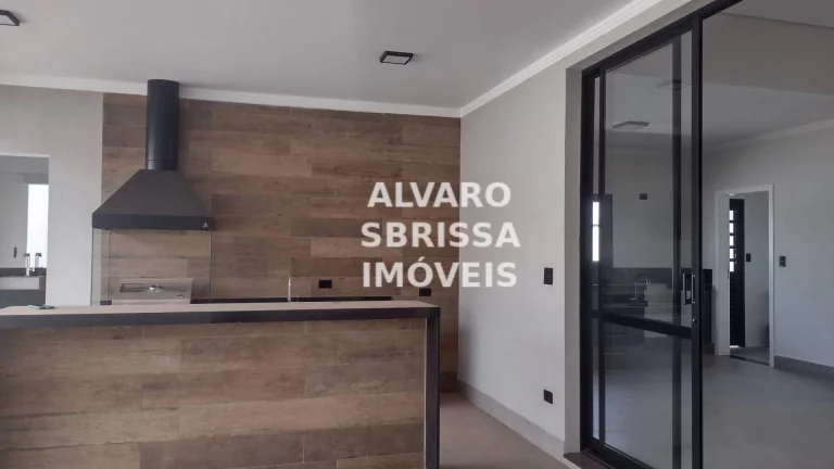Imagem Linda casa nova térrea à venda com 3 suítes e piscina no Condomínio Campos de Santo Antônio II em Itu SP