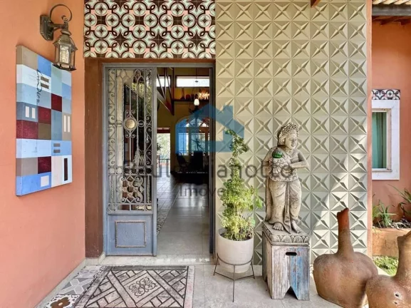 Imagem Casa rústica à venda no Paisagem Renoir Granja Viana