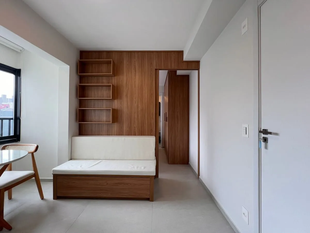 Imagem Apartamento com 1 Quarto para alugar, 30m² - Santa Cecília