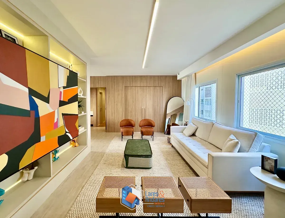 Imagem Apartamento para venda em Itaim Bibi com 3 quartos, sendo 1 suíte, 117m²