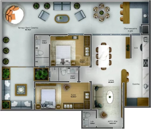 Imagem Residencial Azzurra, no Centro, Navegantes,SC