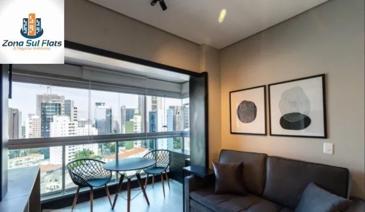Imagem Apartamento Mobiliado à Venda Em Pinheiros Com 1 Dormitório e 1 Vaga
