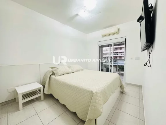 Imagem Apartamento com vista parcial para o mar e lazer completo na Riviera de São Lourenço