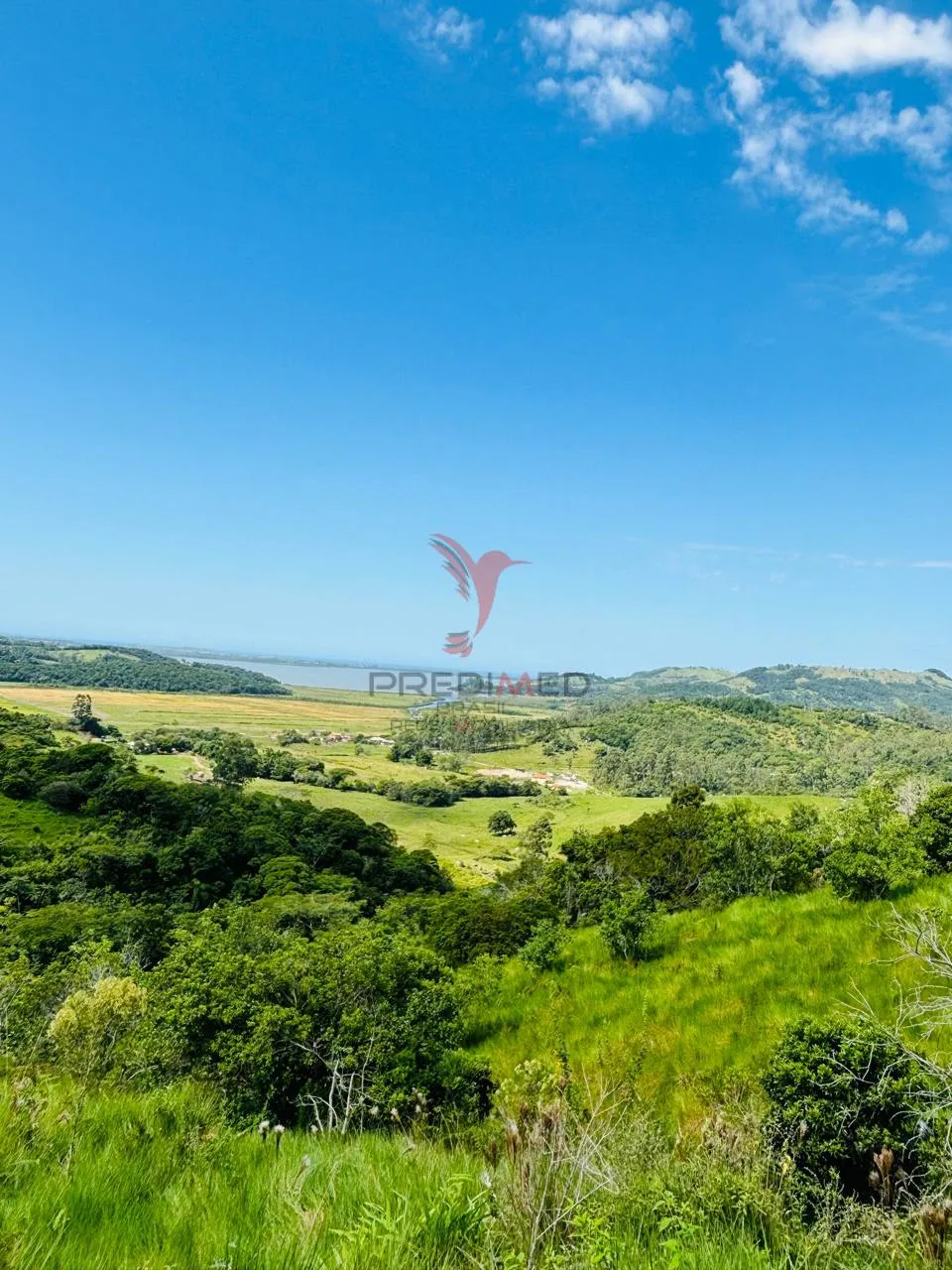 Imagem Área Rural Exclusiva com CACHOEIRAS NATURAIS. Vista para o Lago e para o mar de  Imaruí/SC