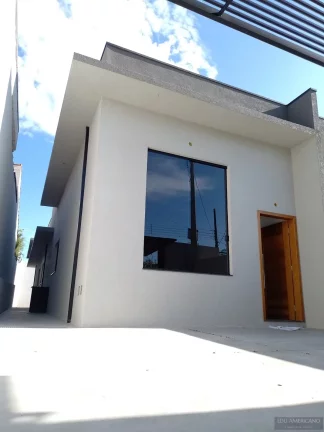 Imagem JARDIM DOS PINHEIROS, ATIBAIA. LINDA CASA NOVA TÉRREA GEMINADA 3 DORM.