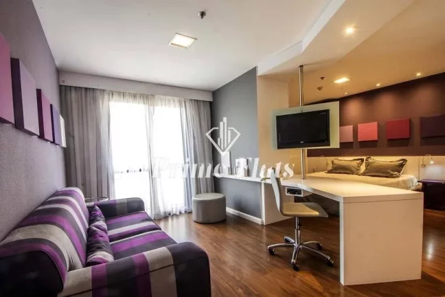 Imagem Flat disponível para locação no Mercure São Paulo Paraíso Hotel, com 33m², 1 dormitório e 1 vaga