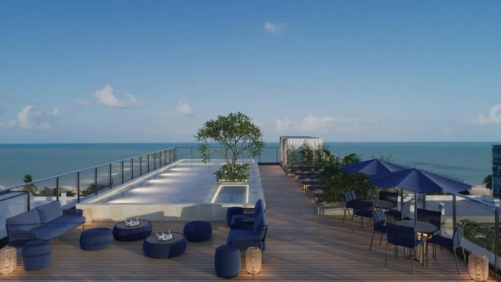 Imagem Flat com 1 dormitório à venda, 17 m² por R$ 374.986,00 - Cabo Branco - João Pessoa/PB